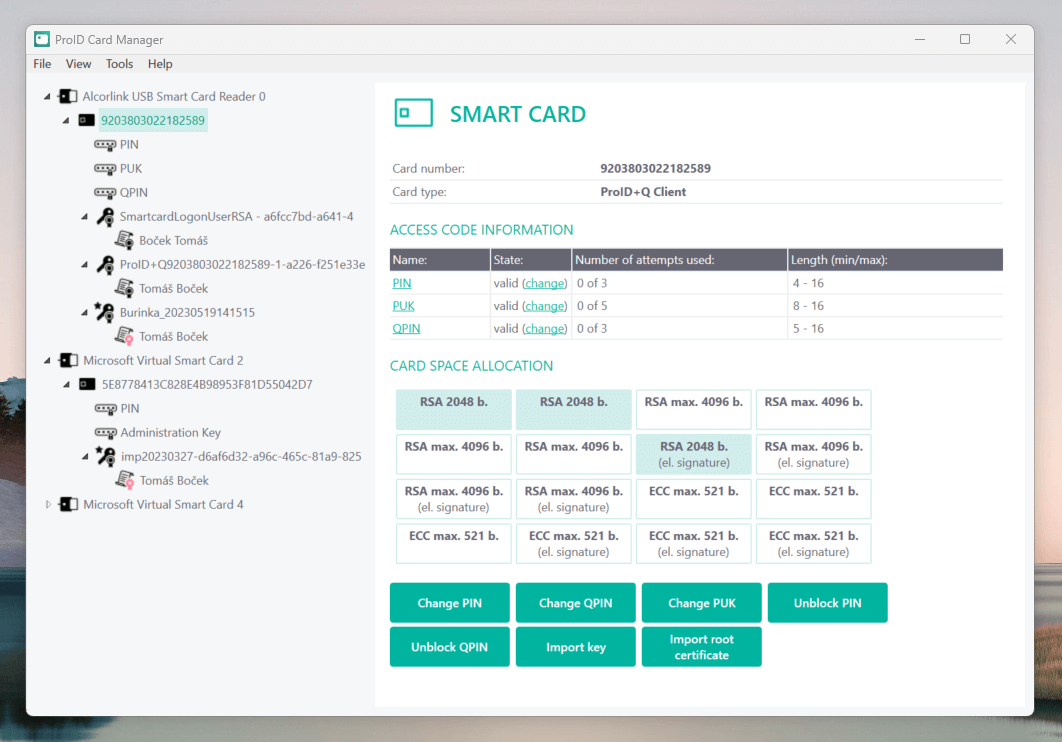 Card Manager